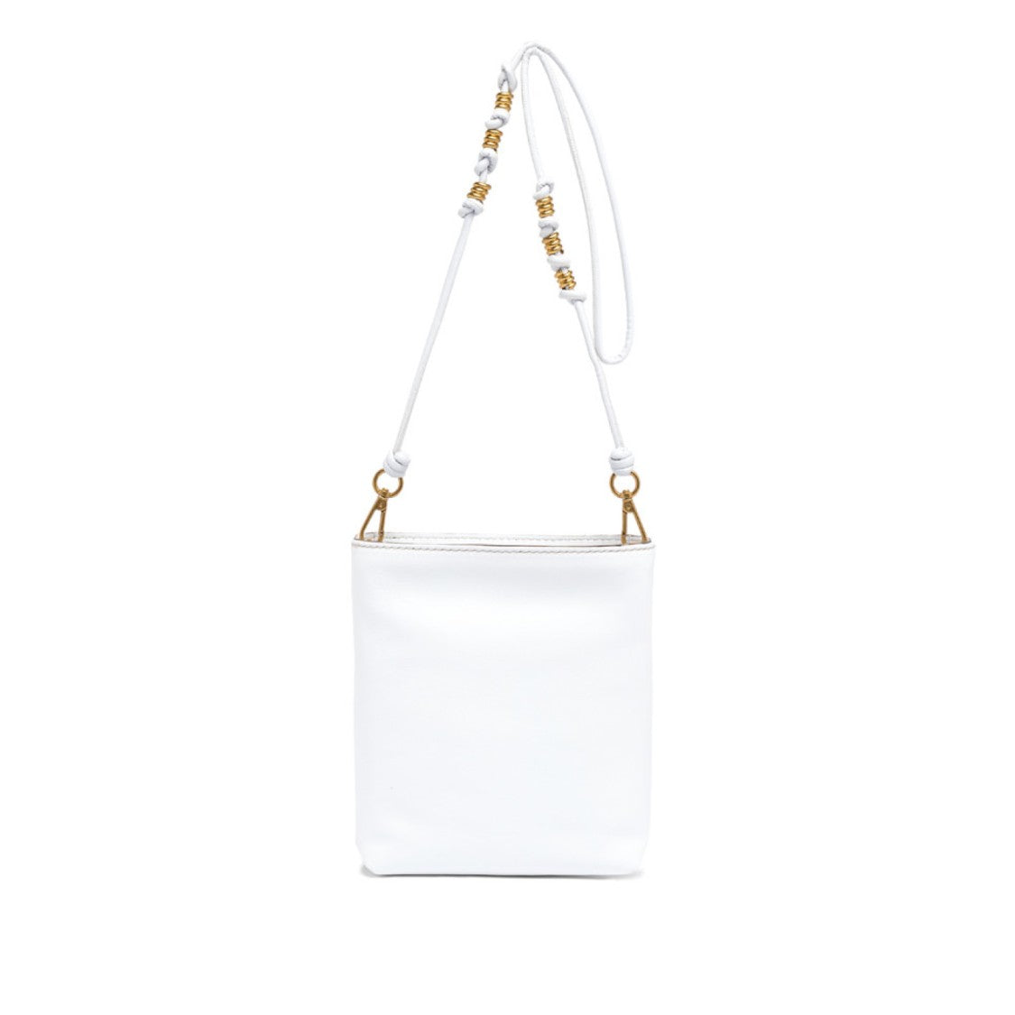 Gianni Chiarini Camilla White Leather Handbag