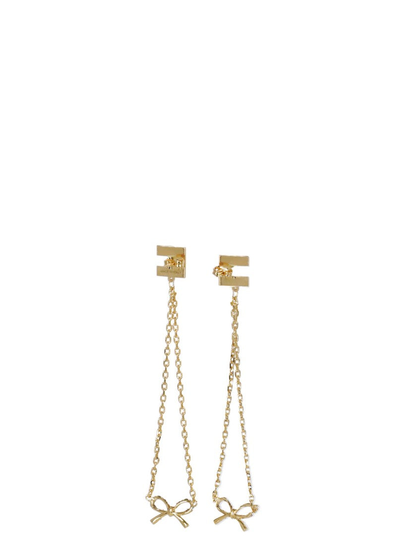 Elisabetta Franchi Earrings With Bow