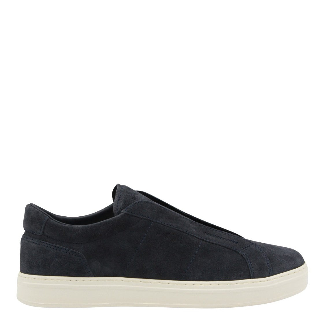 Hogan Slip-On Dark Navy Suede Sneakers