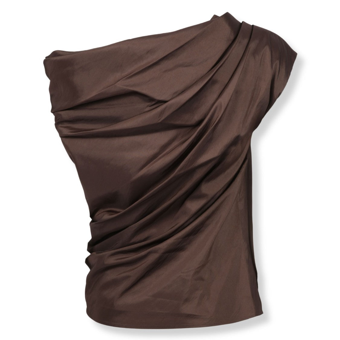 Simkhai Draped Lightweight Top With Elegant Silhouette