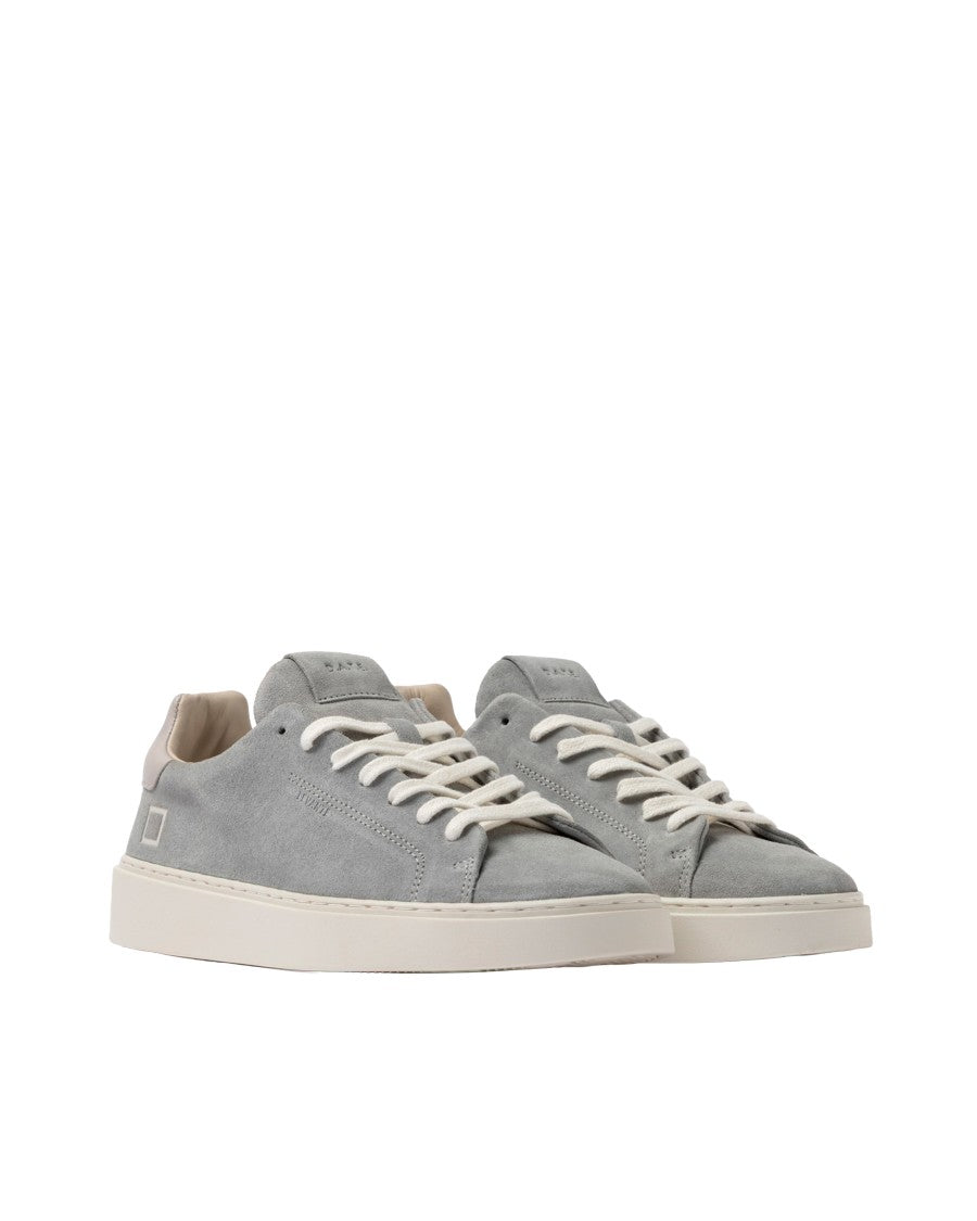 D.A.T.E Levante Suede Sneakers In Grey
