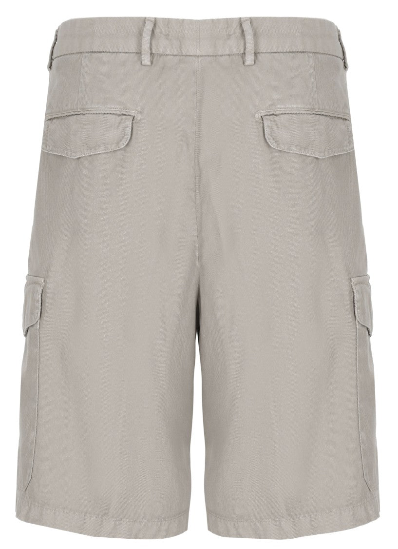 Myths Grey Apollo Drawstring Cotton Shorts