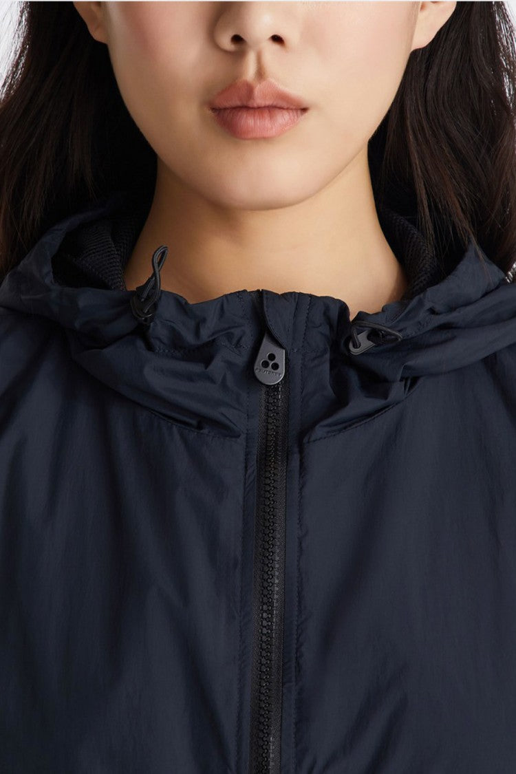 Peuterey Blue Technical Nylon Zip-Up Jacket