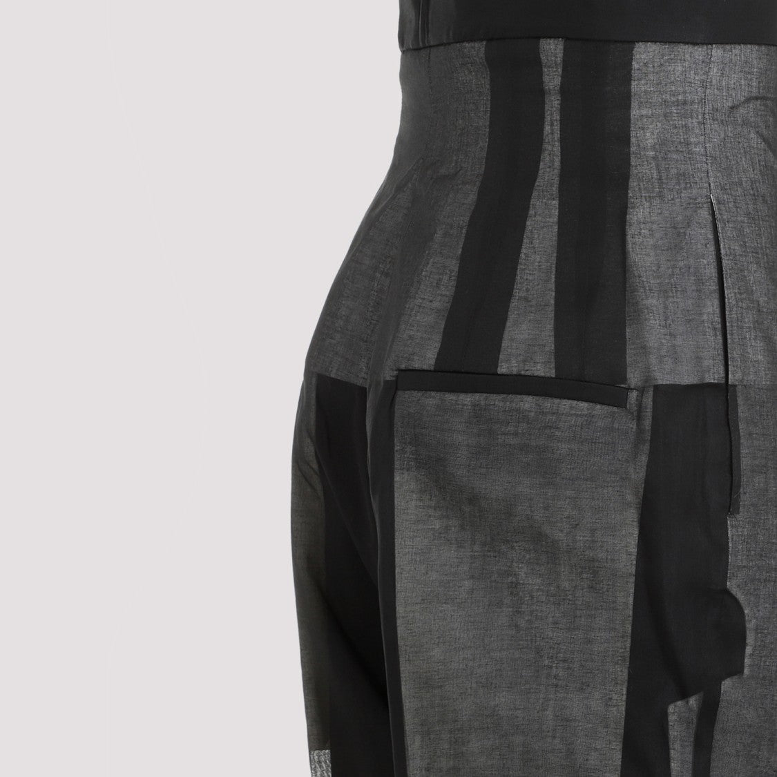 Rick Owens Dirt Bolan Black Cotton Pants