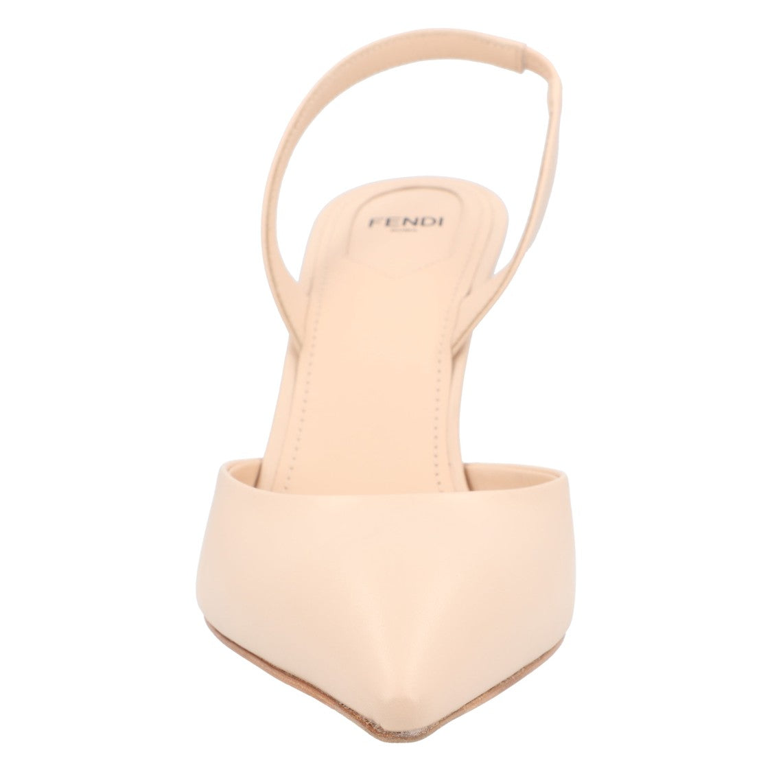 Fendi First Leather Slingbacks