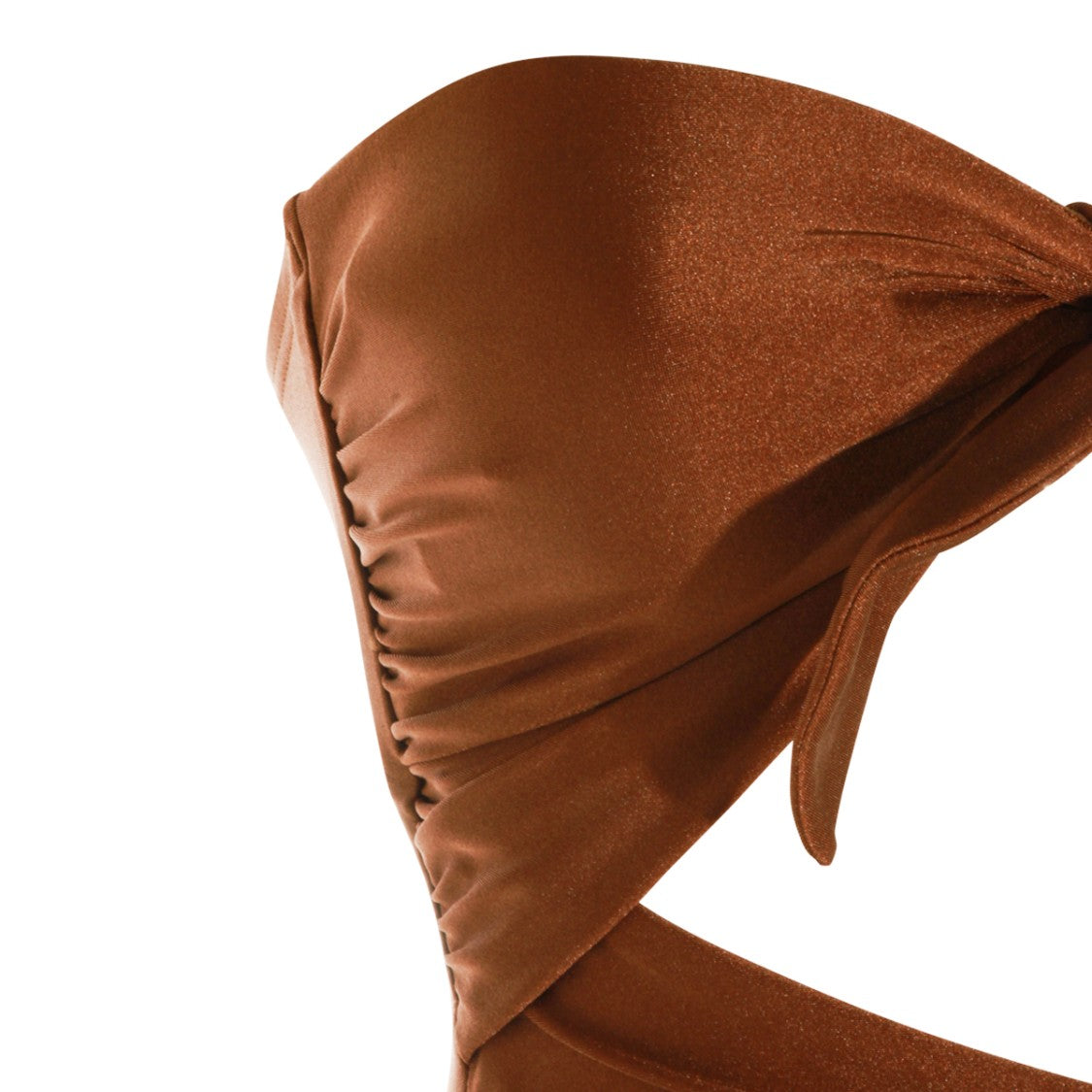 Zimmermann Brown Elasticated Fit Swimsuit