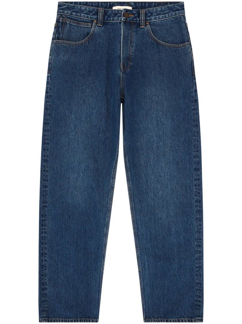 Entire Studios Mid-Rise Straight-Leg Jeans