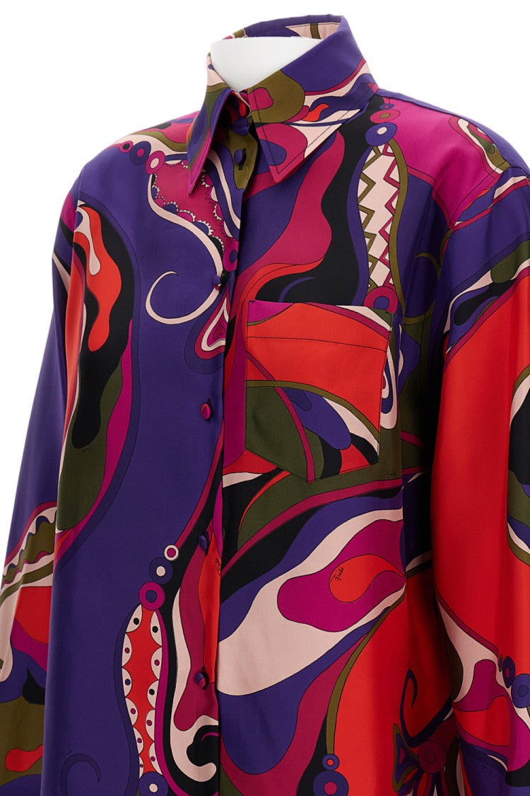 Emilio Pucci Silk Twill Shirt