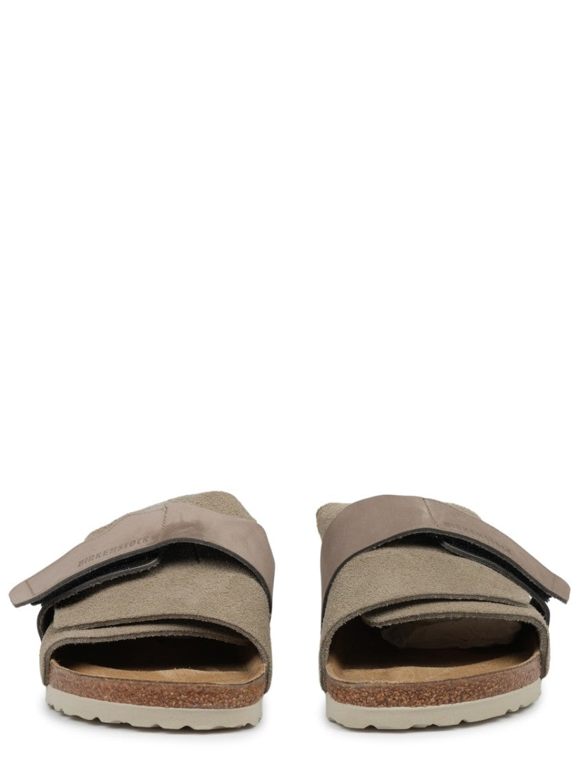 Birkenstock Kyoto Large Leather Buckle Sandals