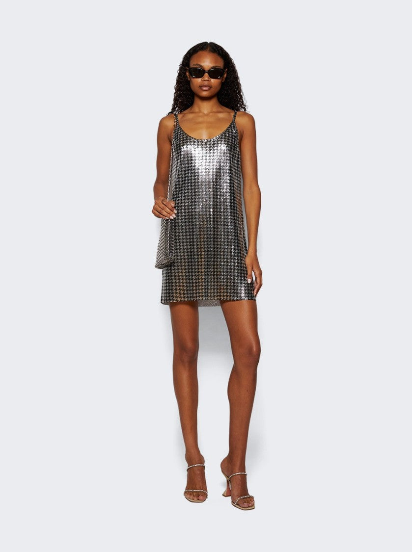 Rabanne Houndstooth Mini Dress