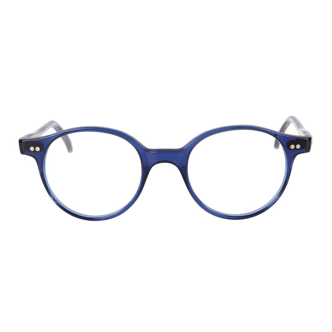 Kador Panto Classic Round Frame Panto Sunglasses With Glossy Finish