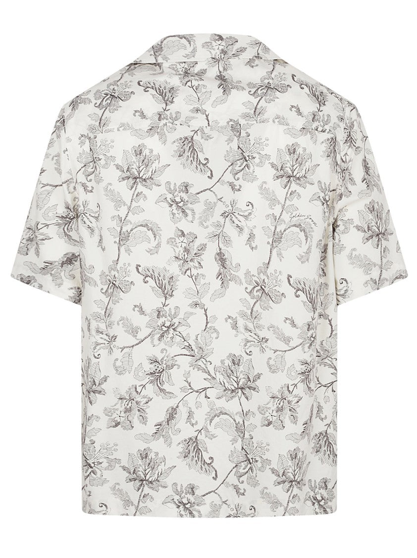 Golden Goose Short-Sleeved Bowling Collar Shirt
