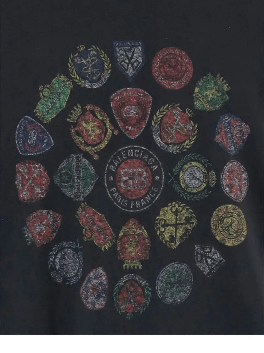 Balenciaga Classic Black T-Shirt With Timeless Design