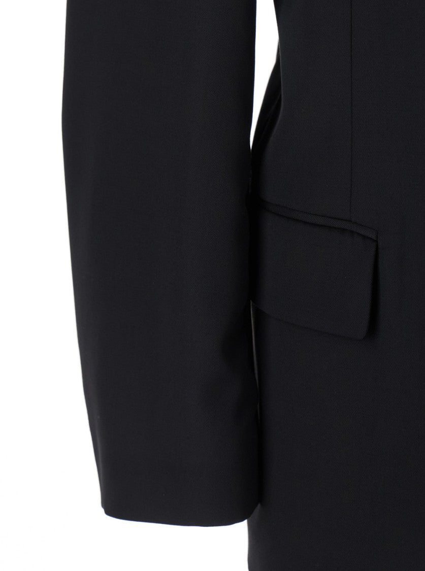 Balenciaga Black Single-Breasted Jacket