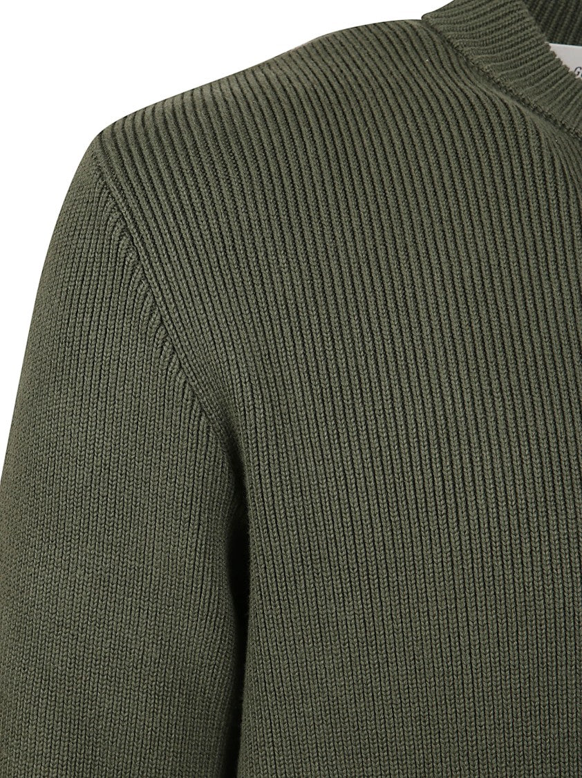 Golden Goose Crew Neck Ribbed Sweater