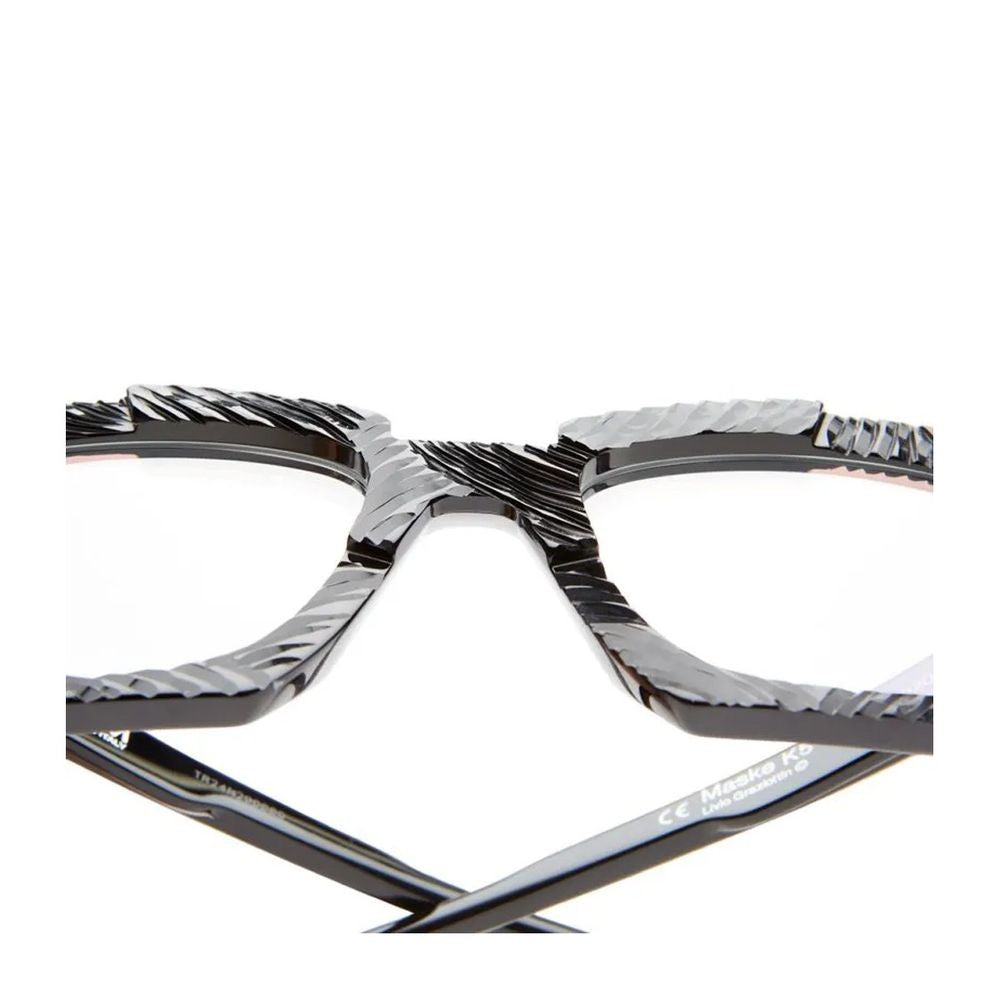 Kuboraum Mask K5 Cubist Black Acetate Mask