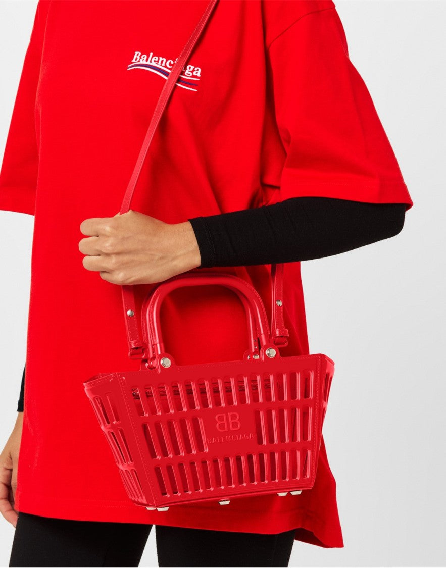 Balenciaga Mag Small Basket Bag