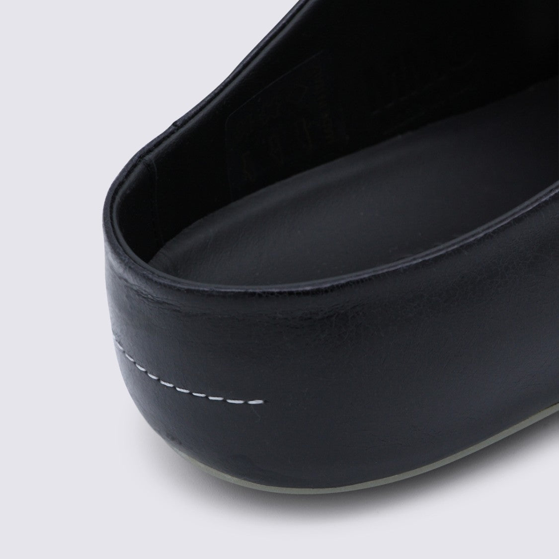 Mm6 By Maison Margiela Leather Slip-On Loafers