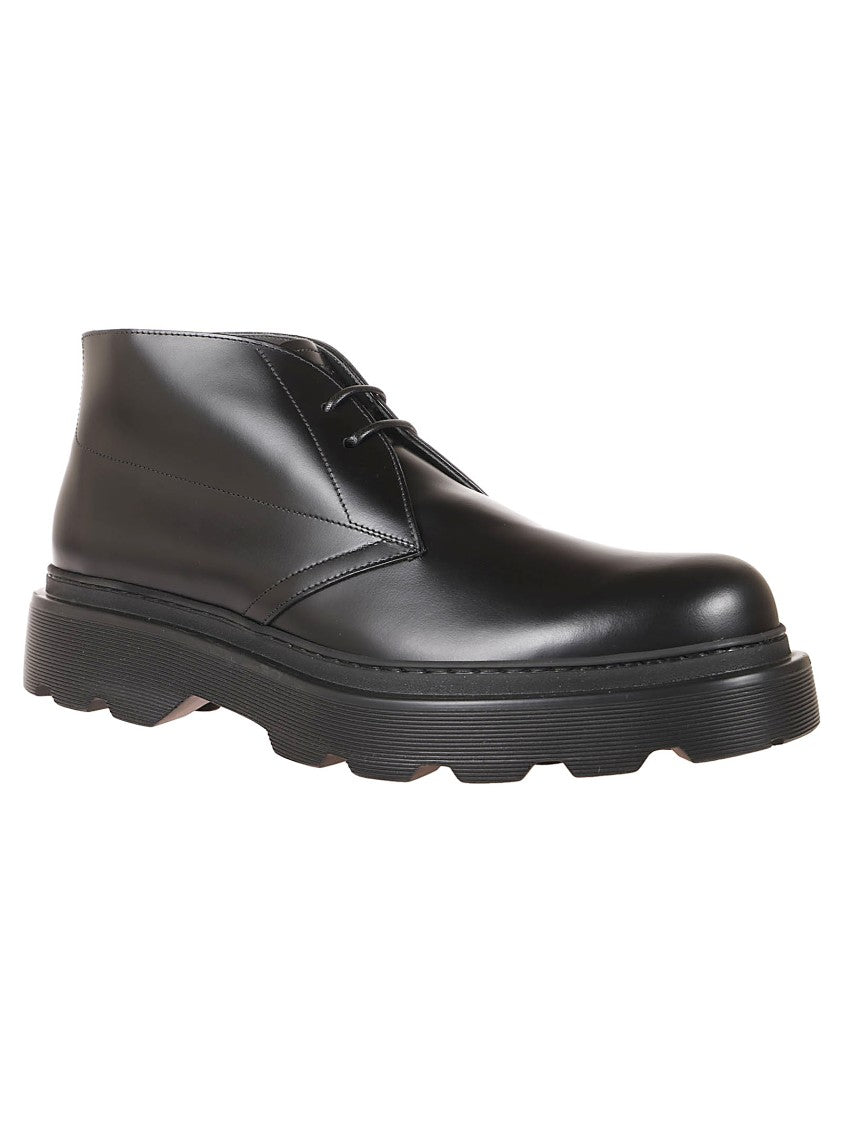 Tod's Leather Shoes With Sole And Lace-Up Closure