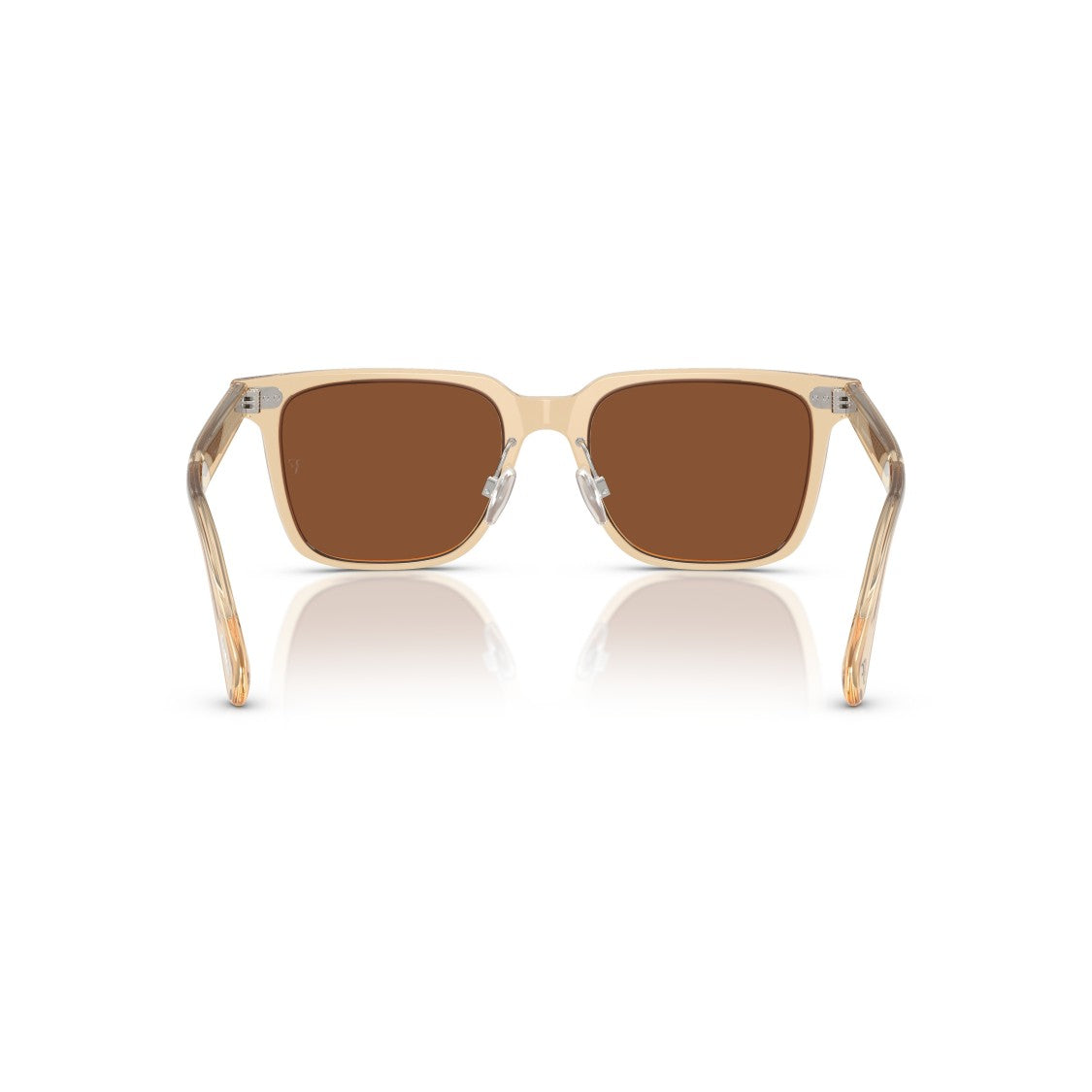 Oliver Peoples 0Ov5592s Translucent Acetate Square Sunglasses With Textured Temples