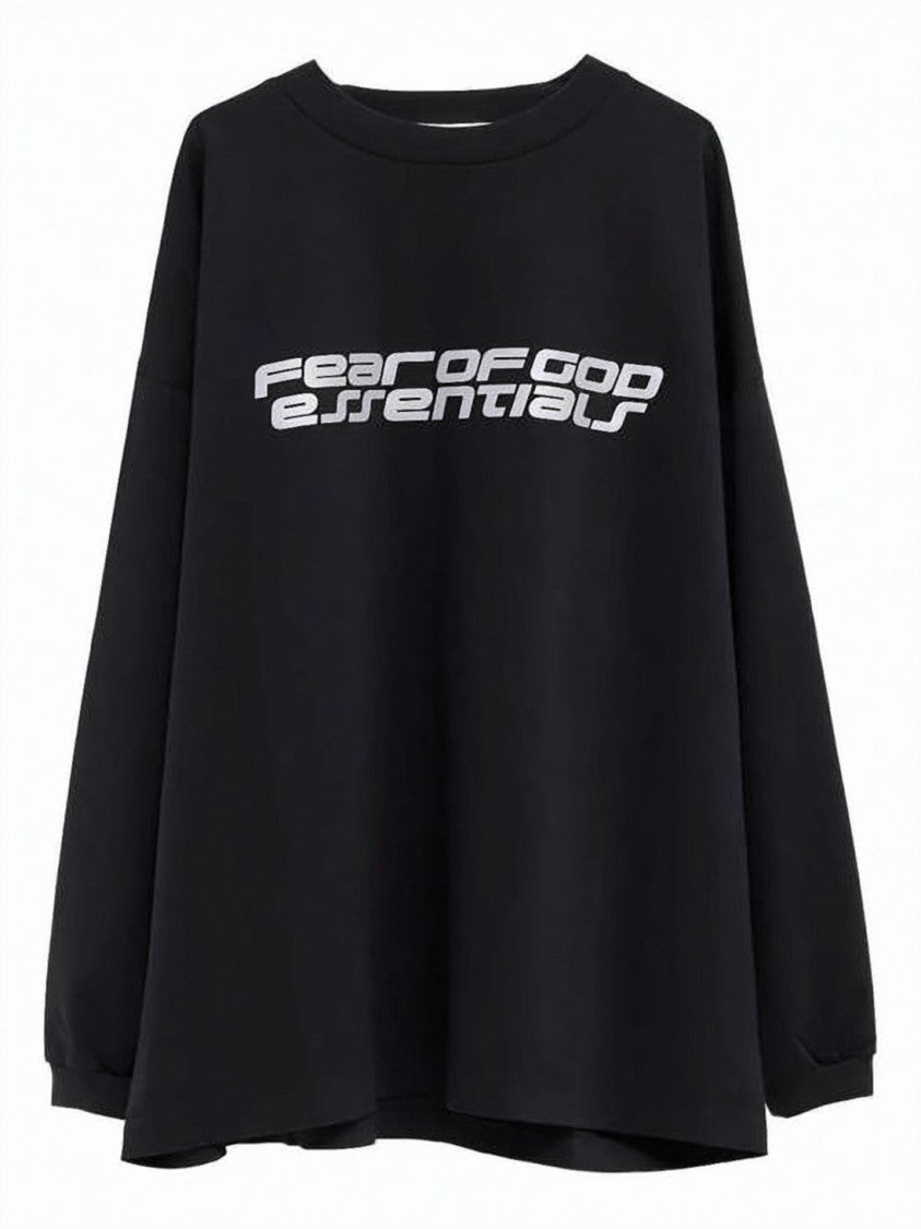 Fear Of God Long-Sleeve T-Shirt With Bold Logo Detailing
