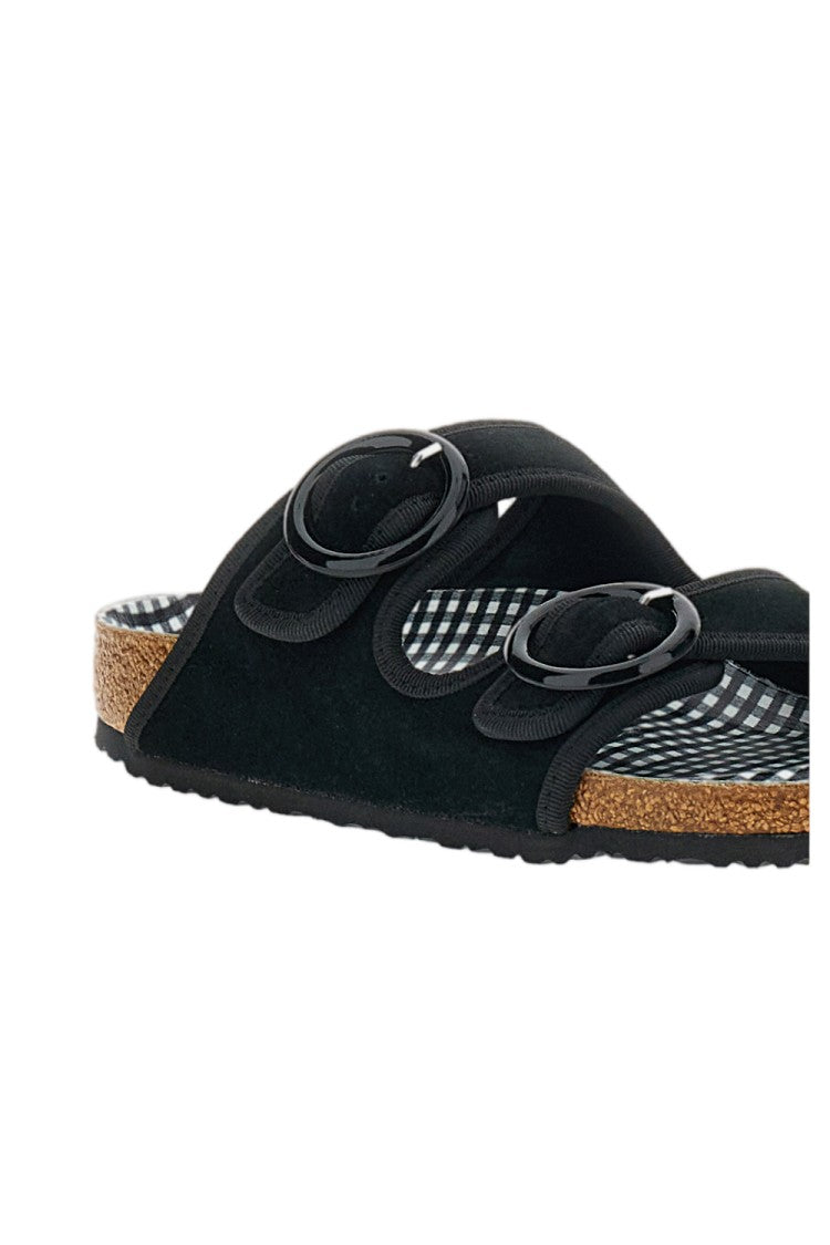 Birkenstock Ballet-Inspired Arizona Sandal With Gingham Cork Footbed