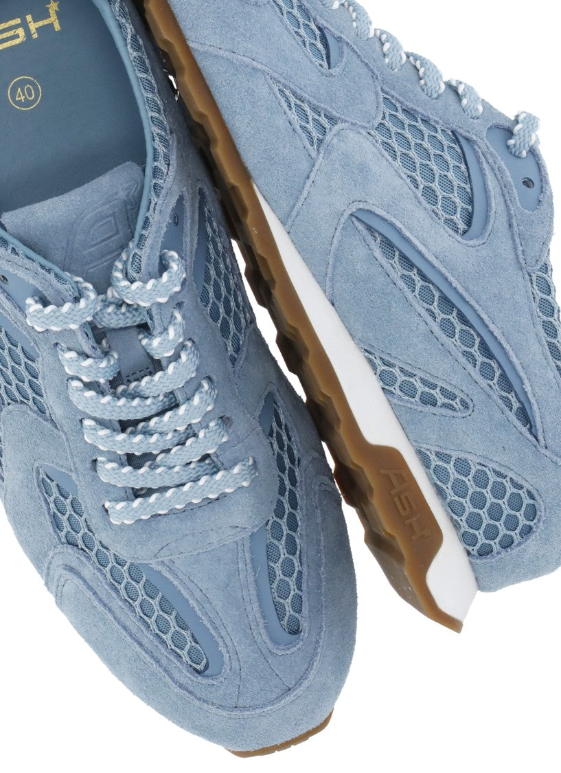 Ash Blue Kasar Net Mesh Sneakers