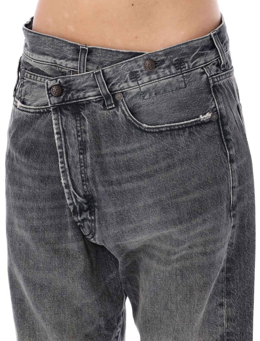 R13 Leyton Black Casual Jeans