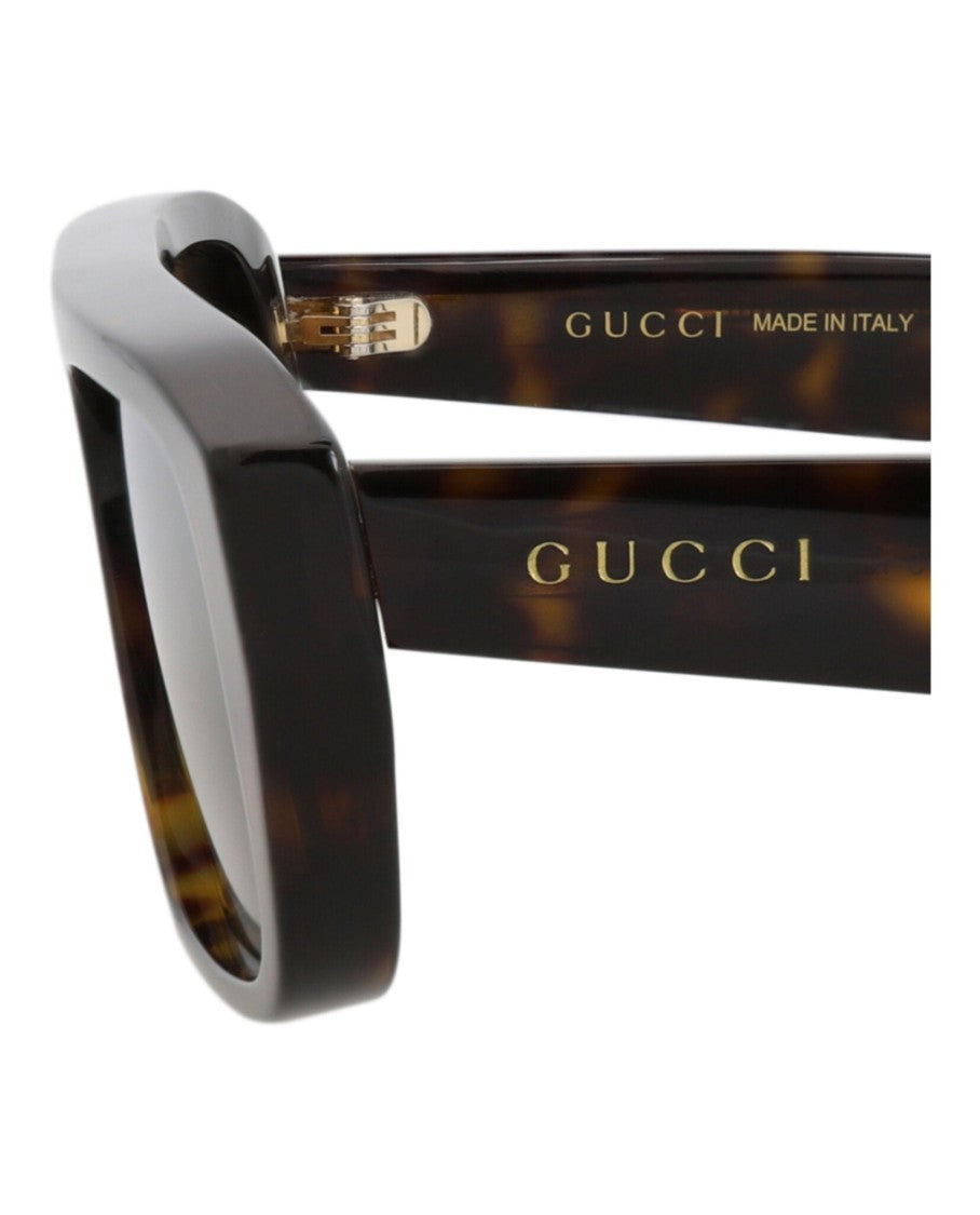 Gucci Square-Frame Recycled Acetate Sunglasses