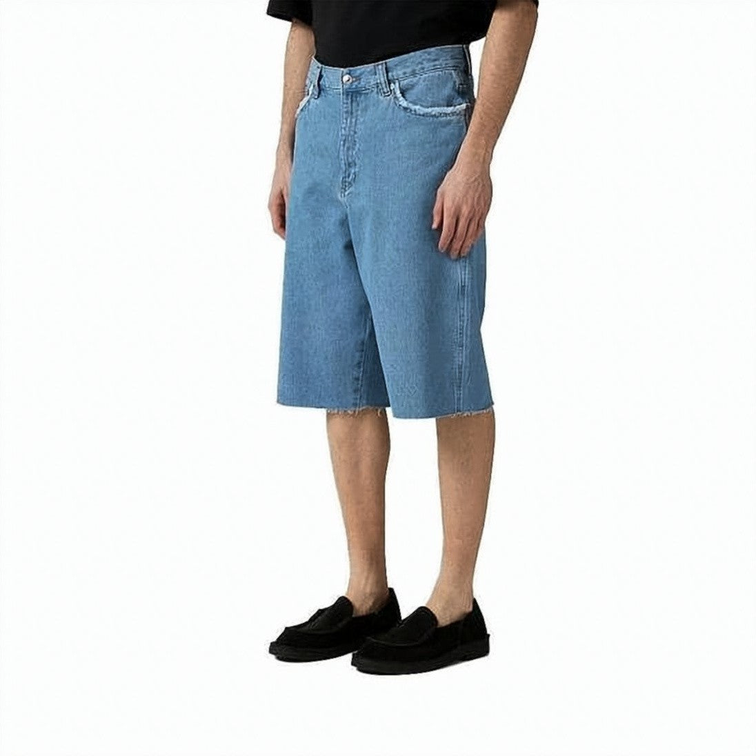 A.P.C. Relaxed-Fit Denim Shorts With Classic Five-Pocket Design
