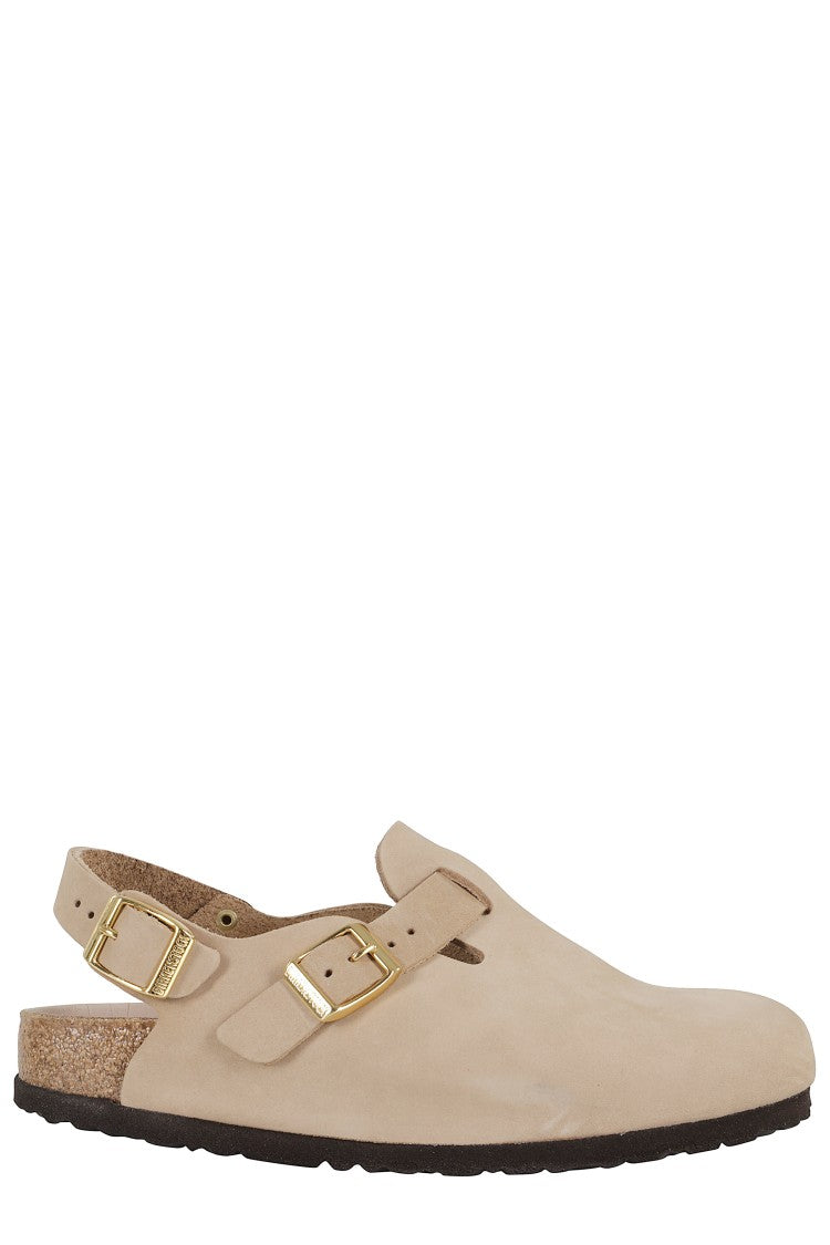 Birkenstock Nubuck Leather Tokio Clogs