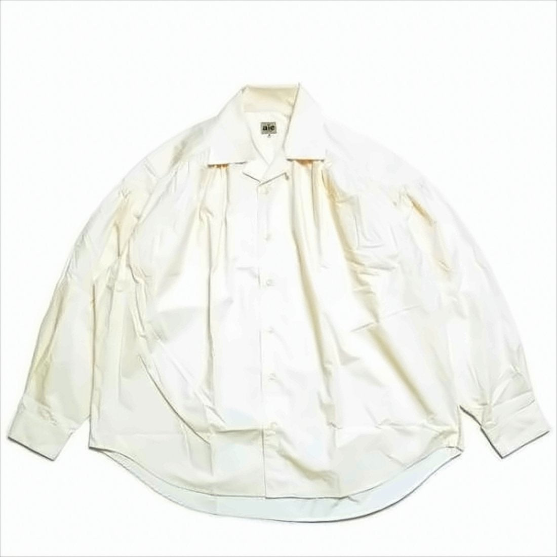 Aïe White Long-Sleeved Shirt With Classic Collar