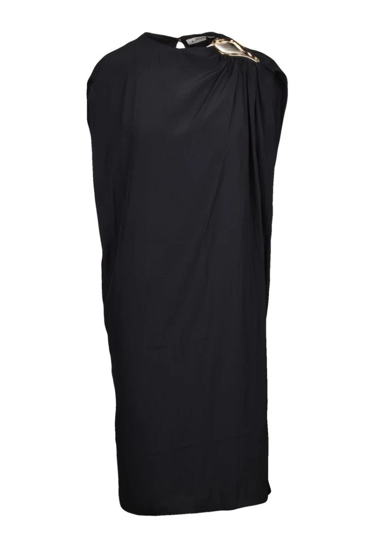 Lanvin Midi Dress - Black
