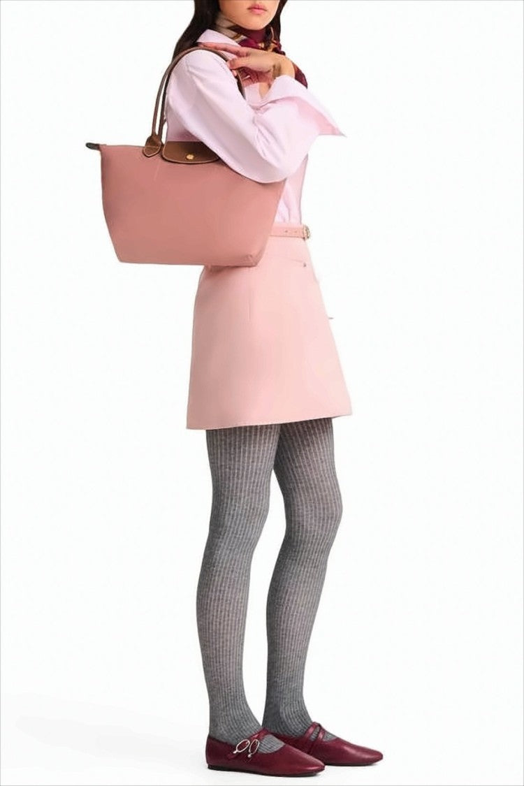 Longchamp Structured Smooth-Finish Tote Bag