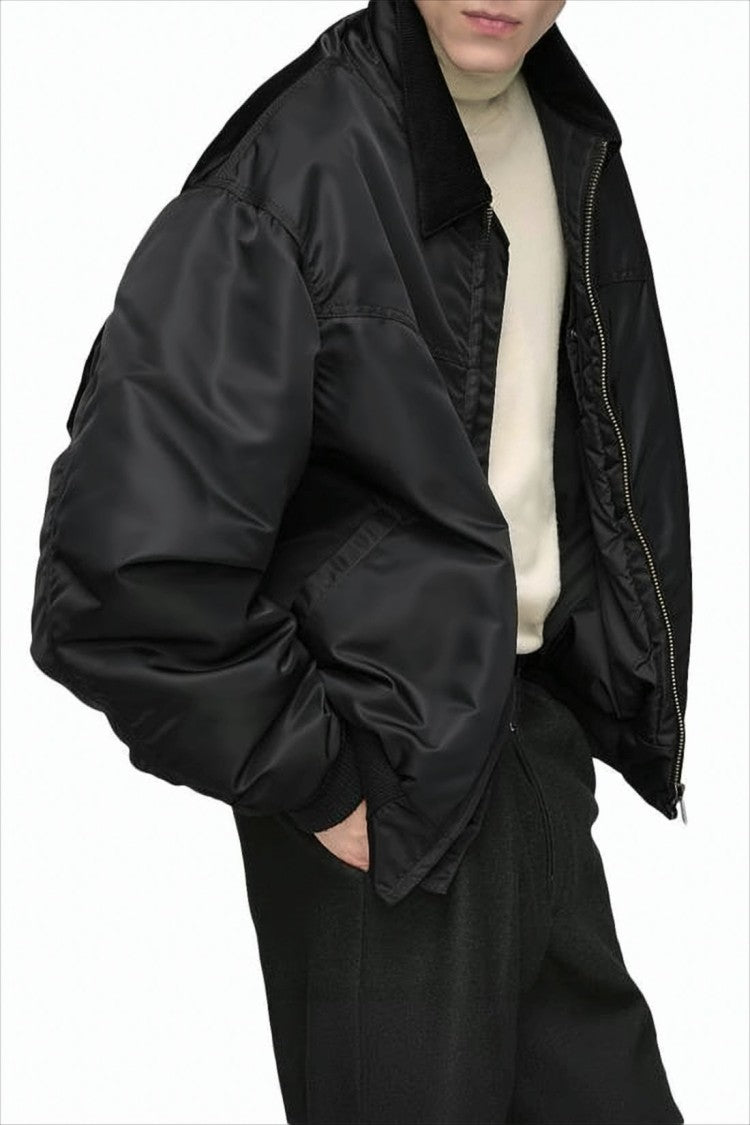 Maison Margiela Classic Matte Finish Bomber Jacket