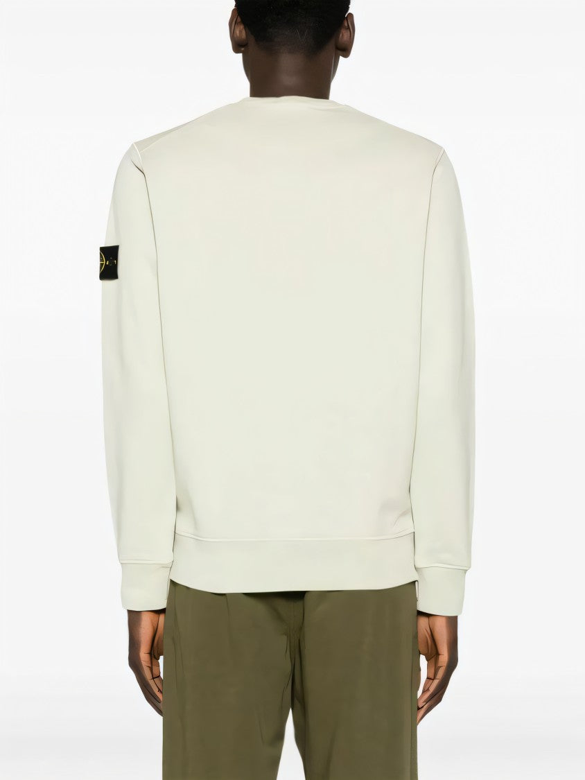 Stone Island Crewneck Long-Sleeve Sweatshirt
