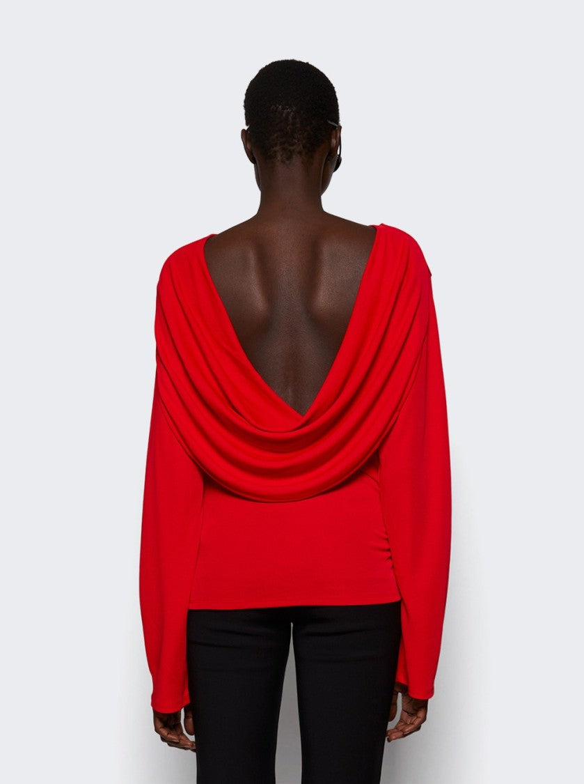 Jacquemus Le Haut Croisiere Top Red