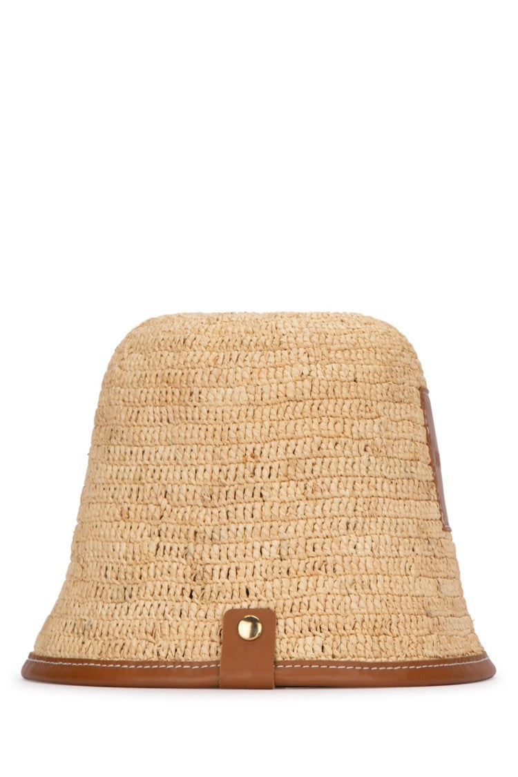 Jacquemus Structured Bucket Hat With Leather Band