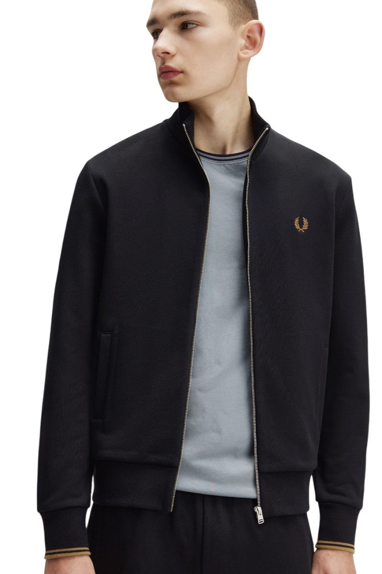 Fred Perry Regular Fit Full Zip Sweatshirt