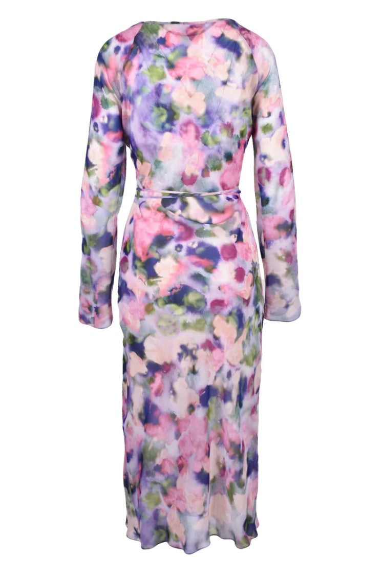 Patrizia Pepe Long Dress Multicolor - Multicolor
