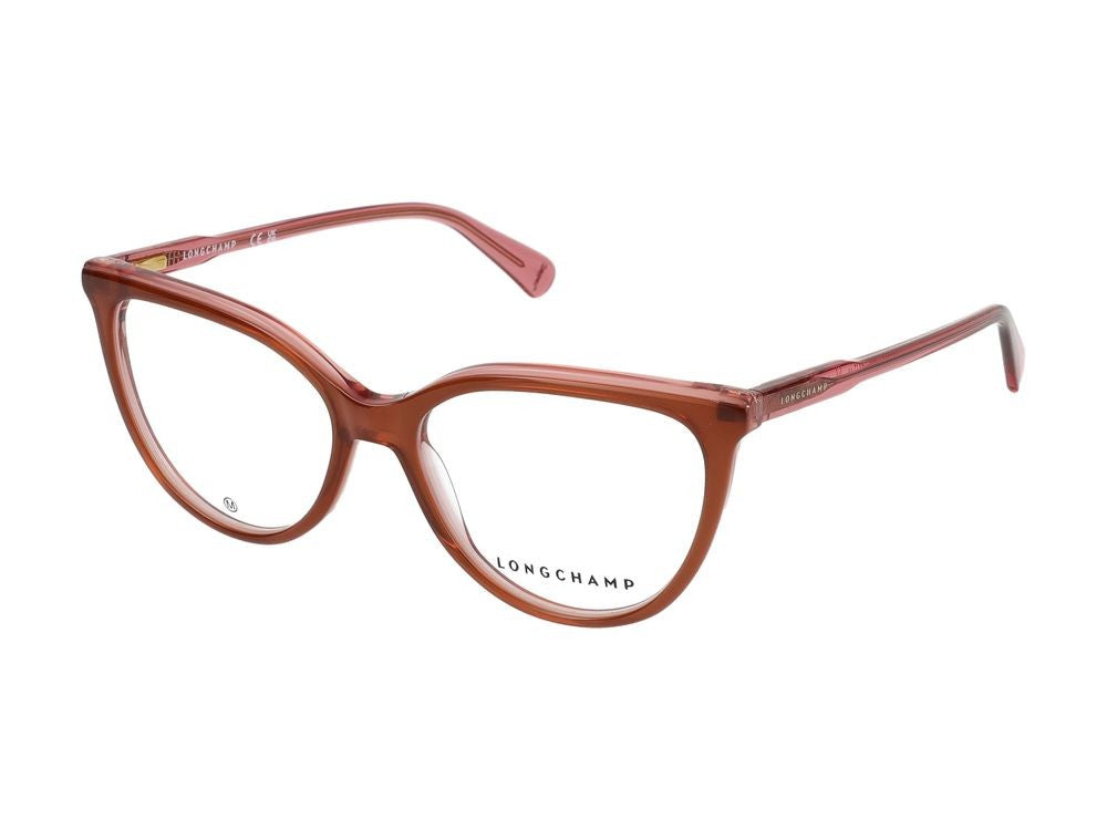 Longchamp Eyeglasses Lo2717 207 Brown/Rose 53/16/140