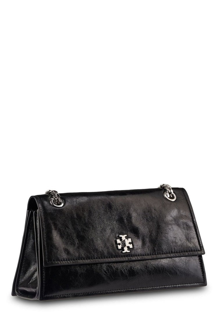 Tory Burch Black Baguette Shoulder Bag