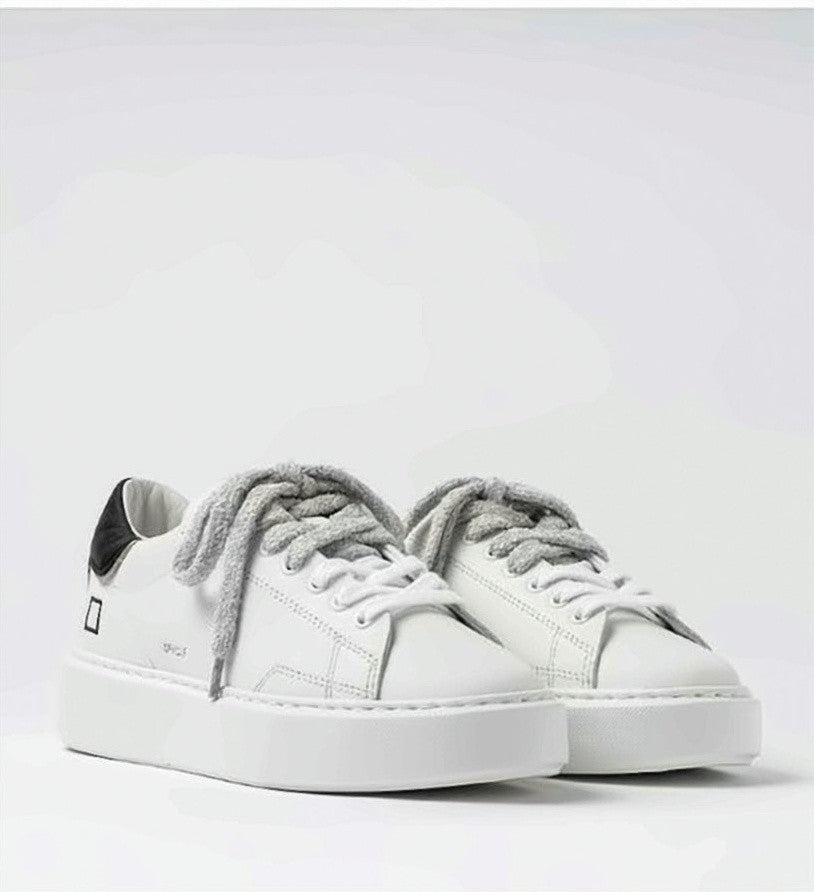 D.A.T.E Sfera Calf Leather Stitched Sneakers