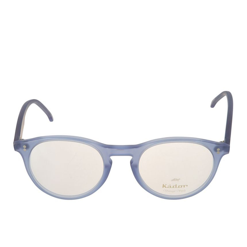 Kador Chyli Translucent Blue Frame Sunglasses With Rounded Design