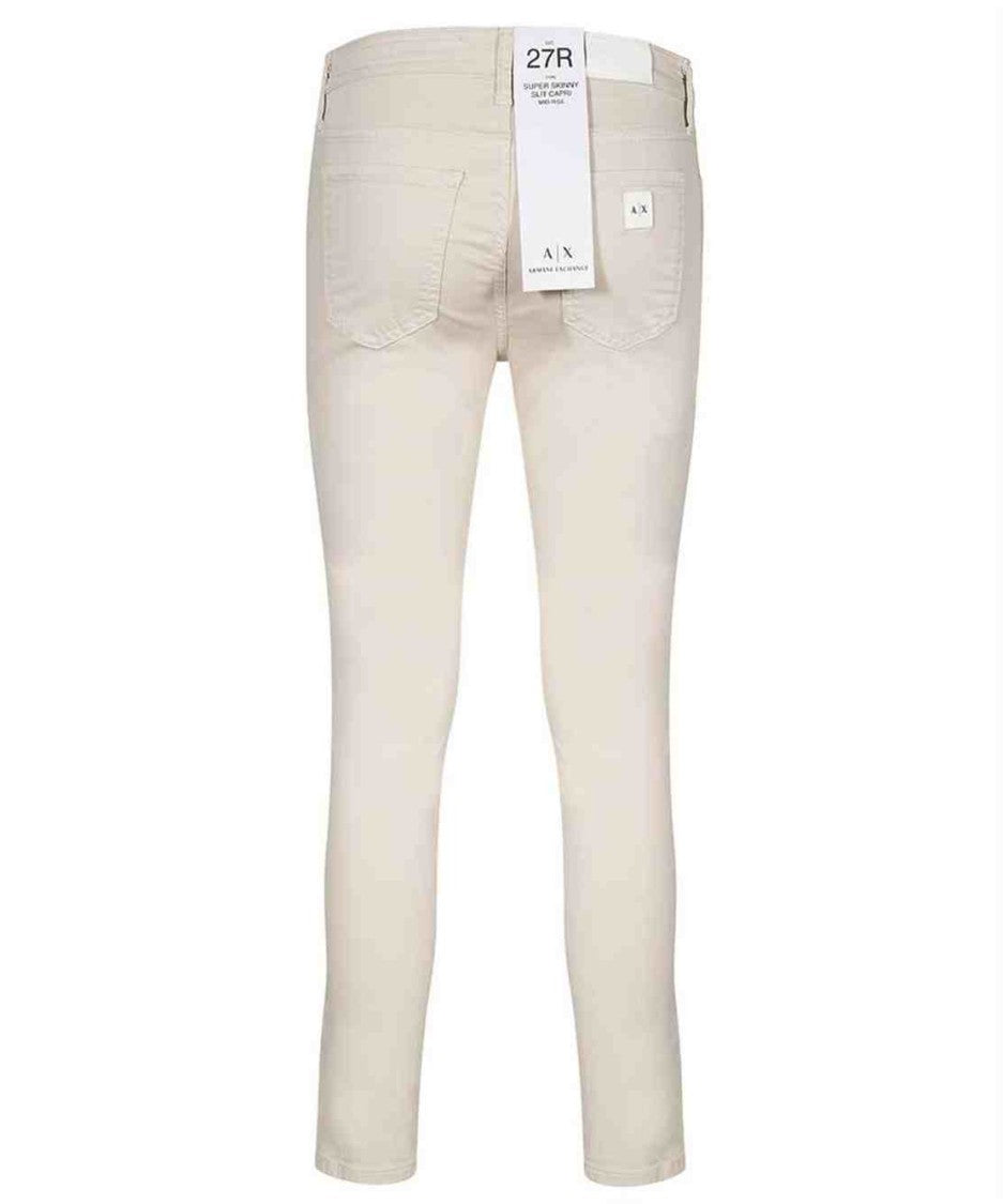 Armani Exchange White Aura Trousers