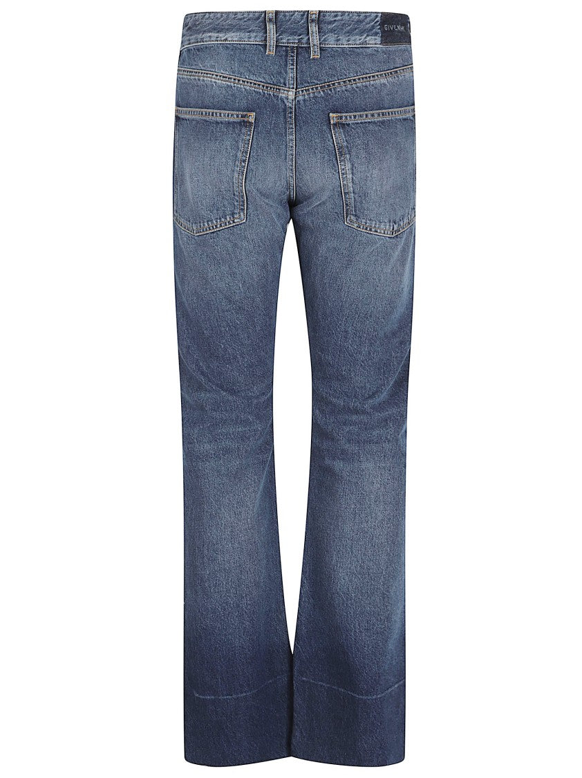 Givenchy Straight-Leg Denim Trousers With Classic Five-Pocket Styling