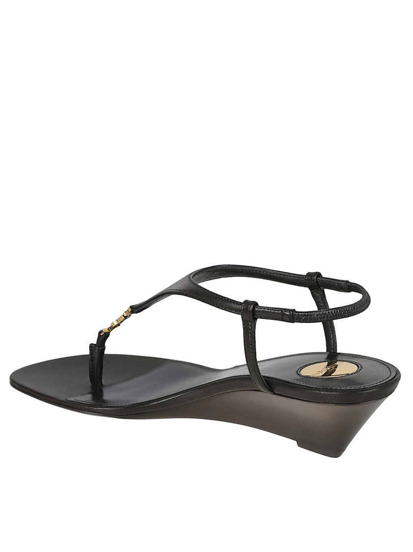 Saint Laurent Lamb Leather Sandals