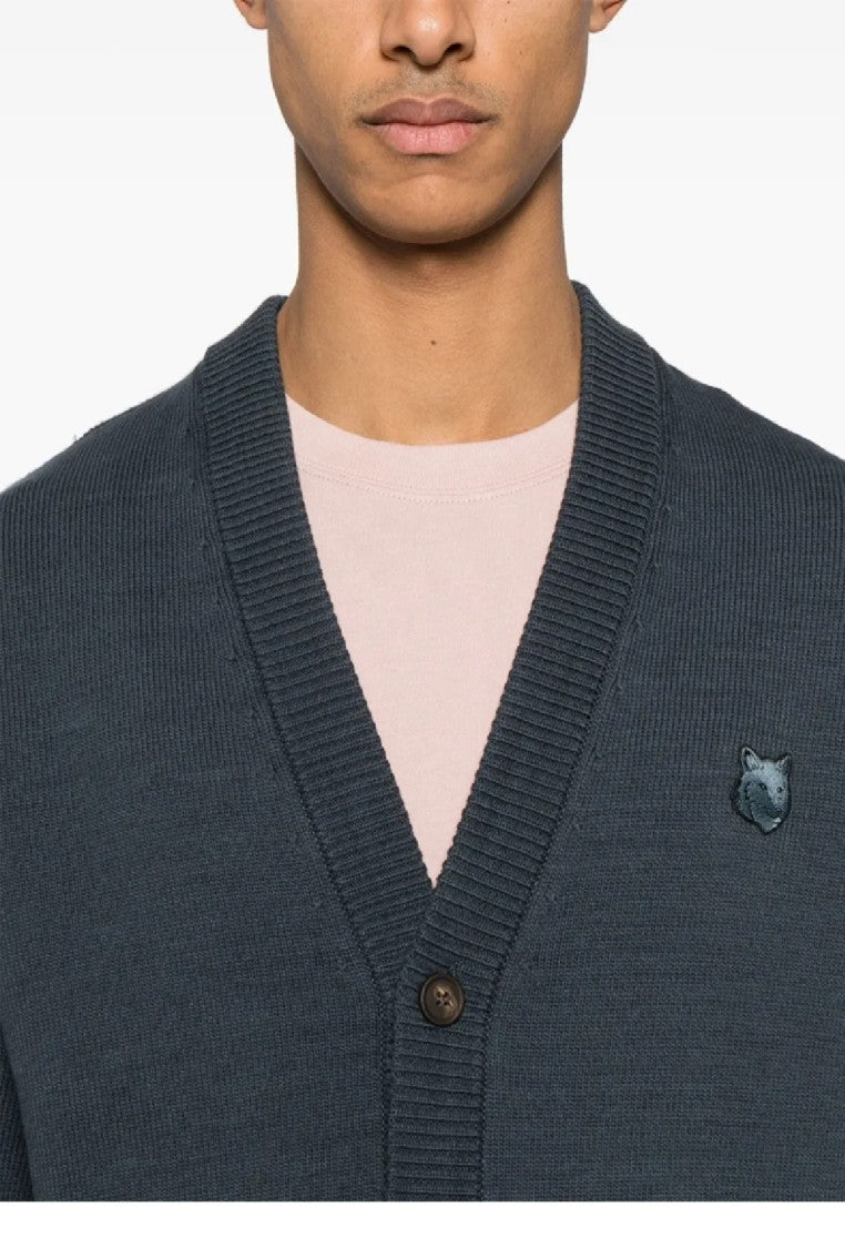 Maison Kitsuné Bold Fox Head Patch Comfort Cardigan