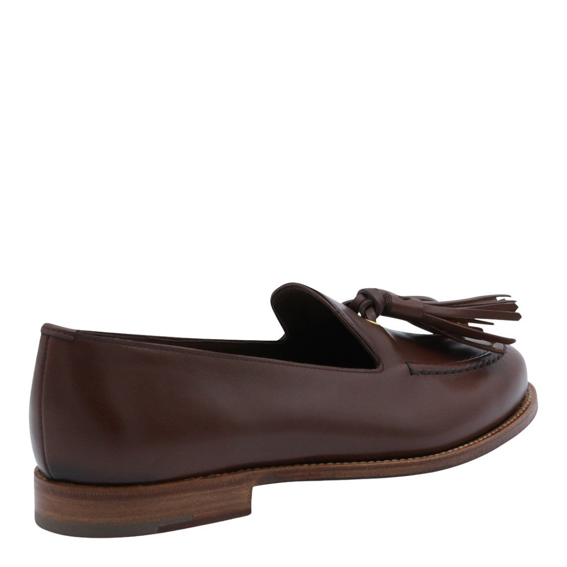 Church's Smooth Leather Flat Shoes With Decorative Tassels