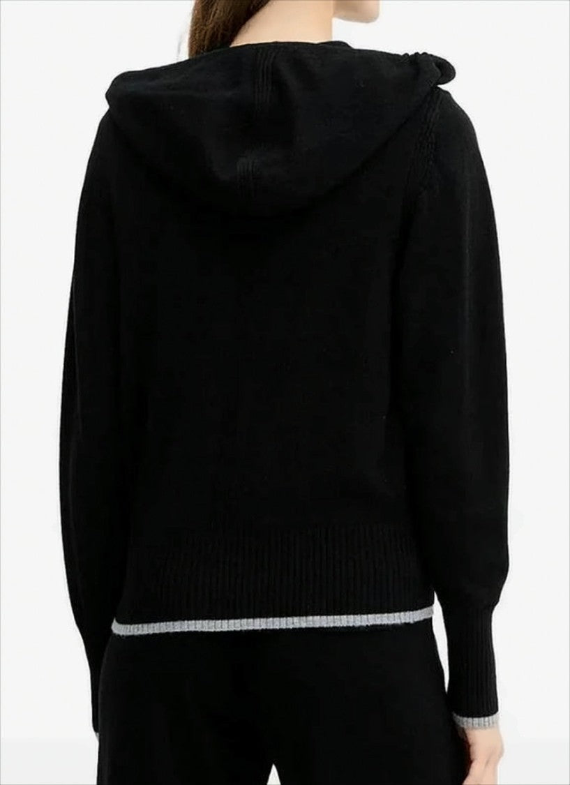 Pinko Merino Wool And Cashmere Blend Cardigan